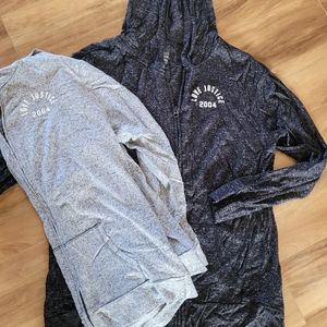 Girls justice hoodies